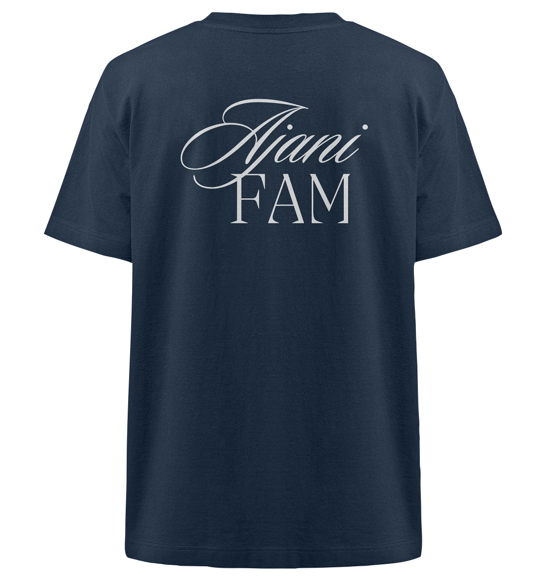 AJANI FAM LOGO - Heavy Oversized Organic Shirt