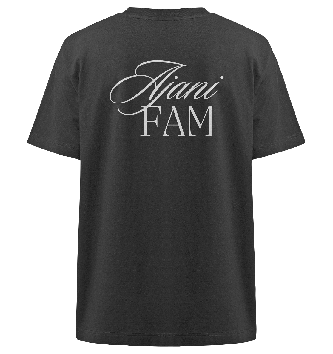 AJANI FAM LOGO - Heavy Oversized Organic Shirt