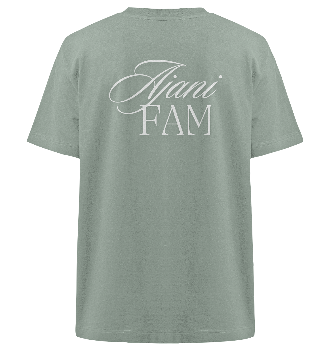 AJANI FAM LOGO - Heavy Oversized Organic Shirt