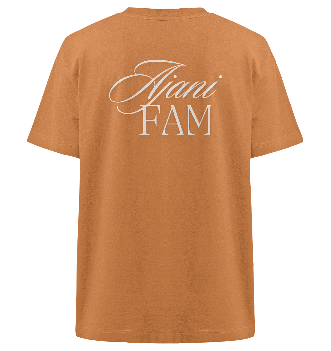 AJANI FAM LOGO - Heavy Oversized Organic Shirt