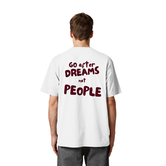 AJANIFAM- DREAMS AND PEOPLE - Heavy Oversized Organic Shirt