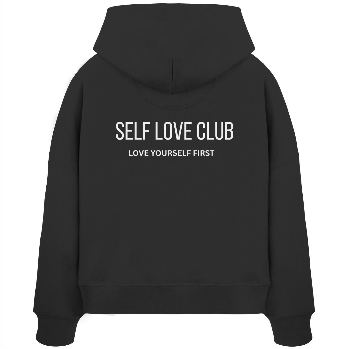 AJANI FAM : SELFLOVE - Womens Organic Boxcut Hoodie