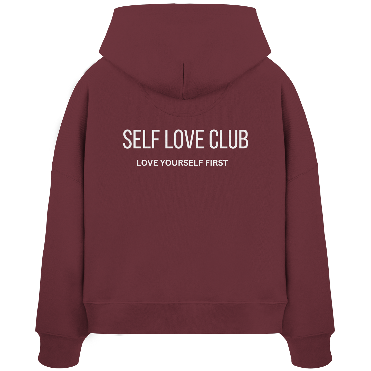 AJANI FAM : SELFLOVE - Womens Organic Boxcut Hoodie