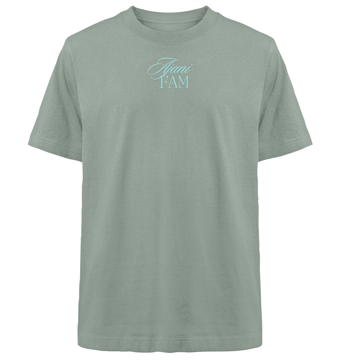 AJANI-PROGRESS NOT PERFECTION - Heavy Oversized Organic Shirt