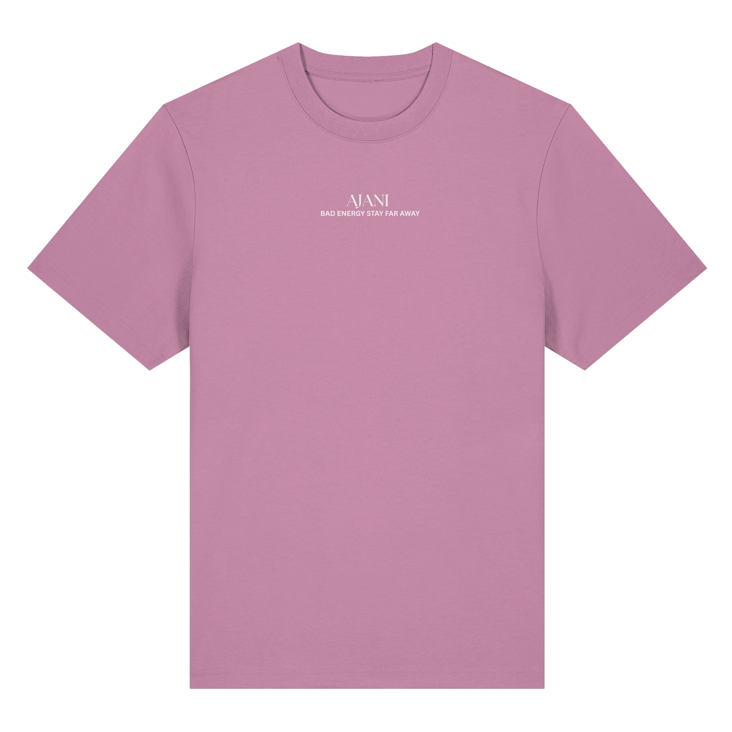 BAD ENERGY -AJANIFAM - Organic Heavy T-Shirt