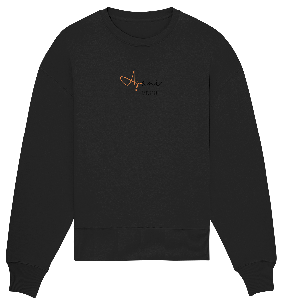 BACKPRINT BIGGEST CHALLENGE - Organic Oversize Sweatshirt