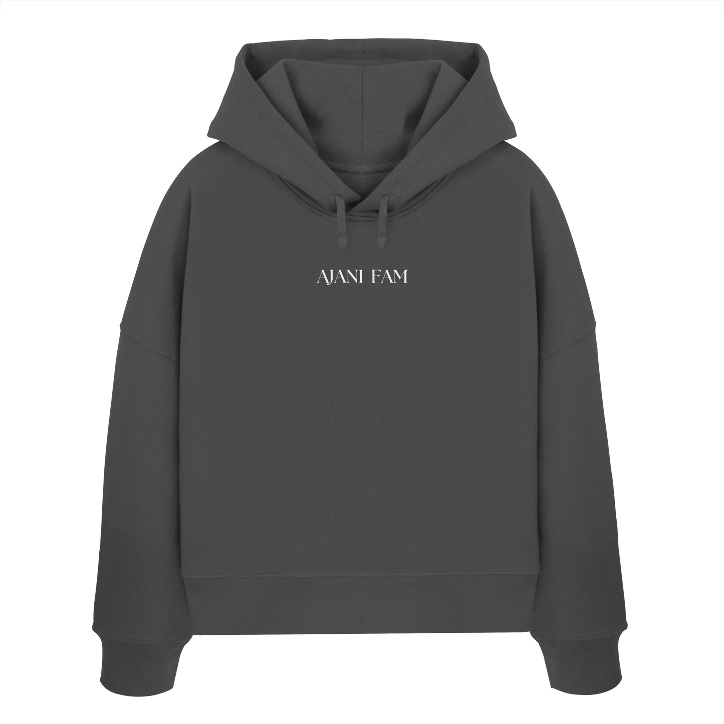 AJANI FAM : SELFLOVE - Womens Organic Boxcut Hoodie