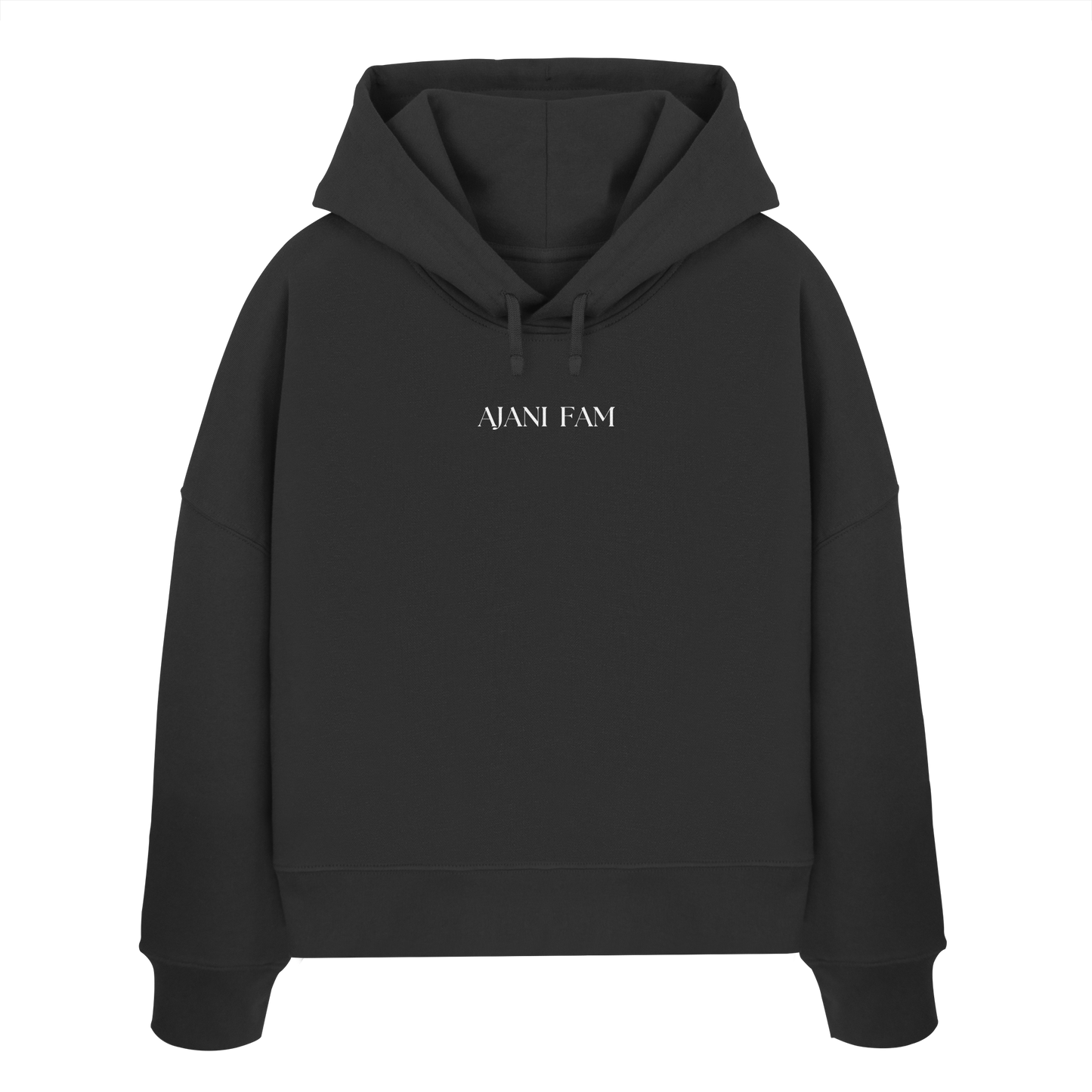 AJANI FAM : SELFLOVE - Womens Organic Boxcut Hoodie