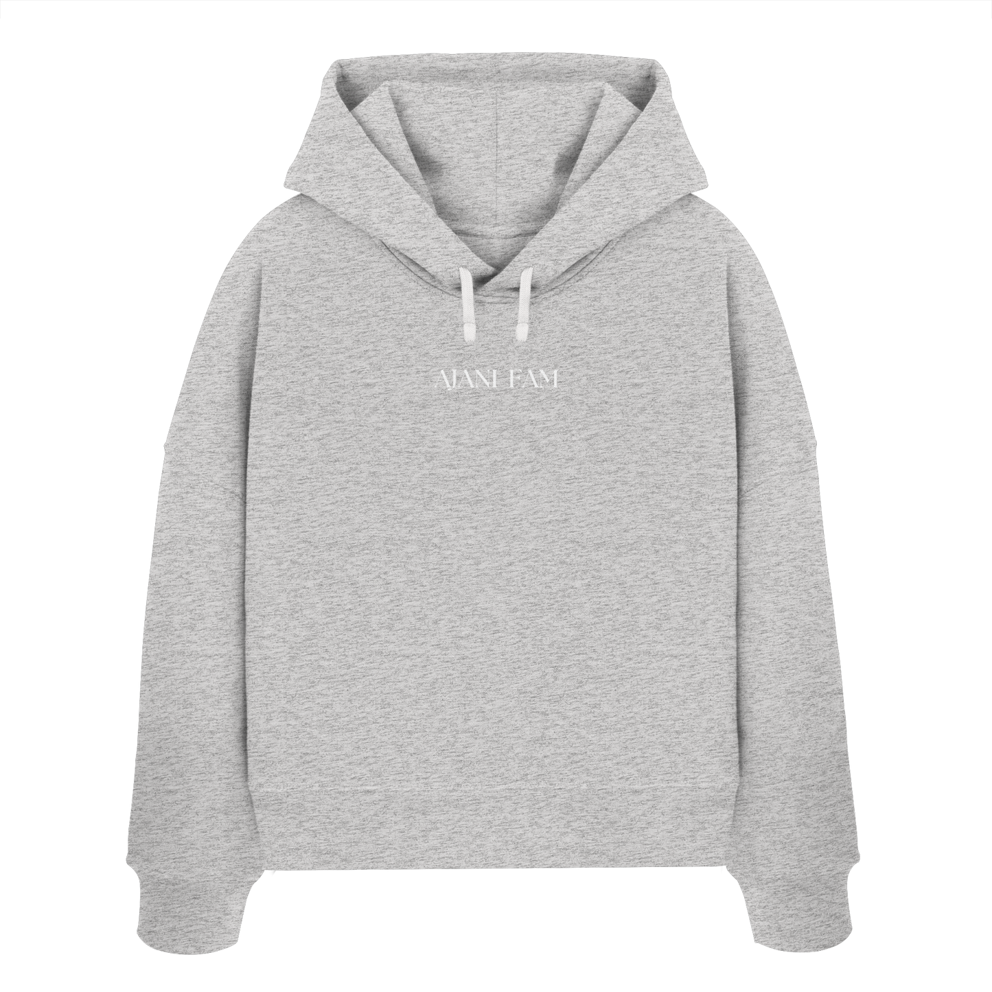 AJANI FAM : SELFLOVE - Womens Organic Boxcut Hoodie