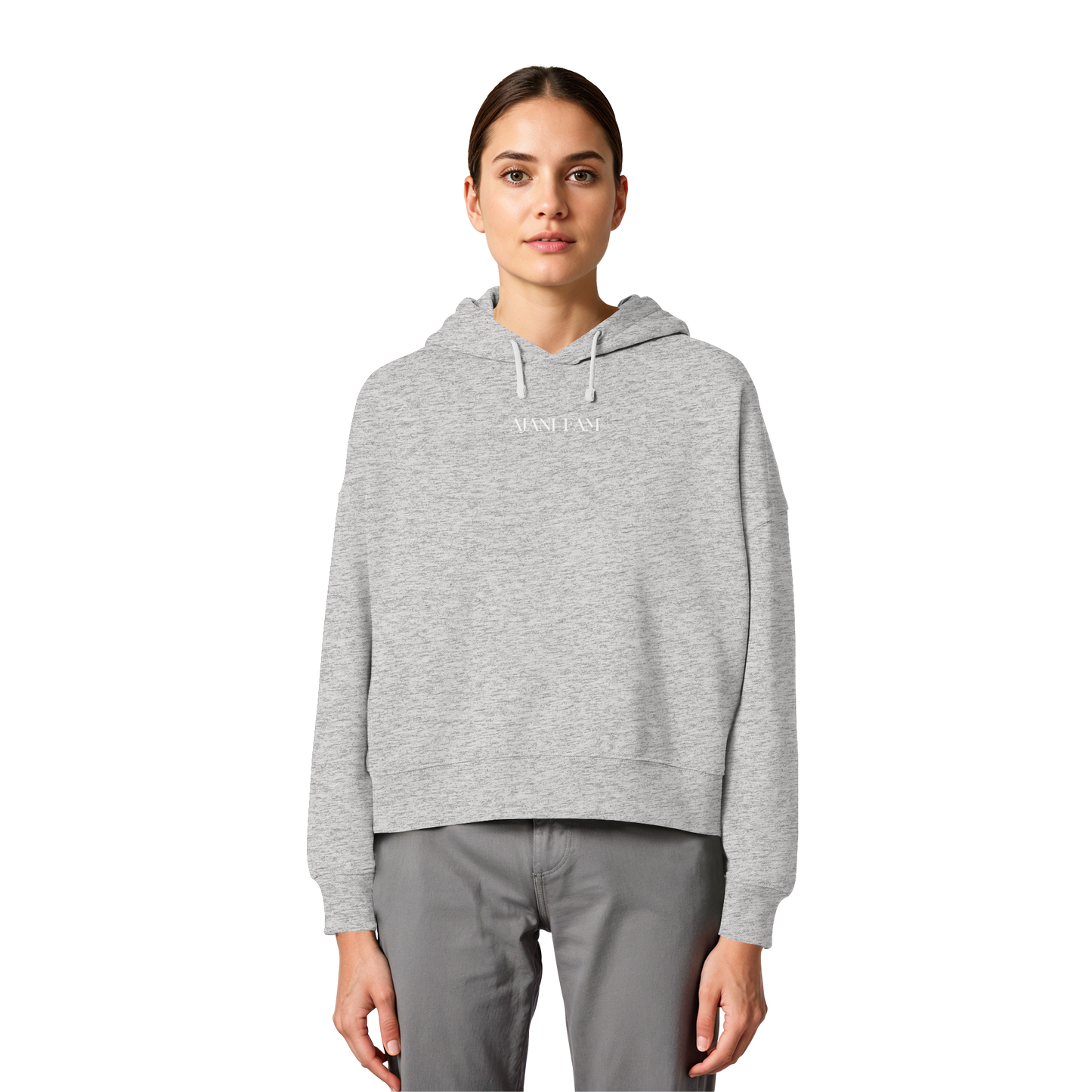 AJANI FAM : SELFLOVE - Womens Organic Boxcut Hoodie