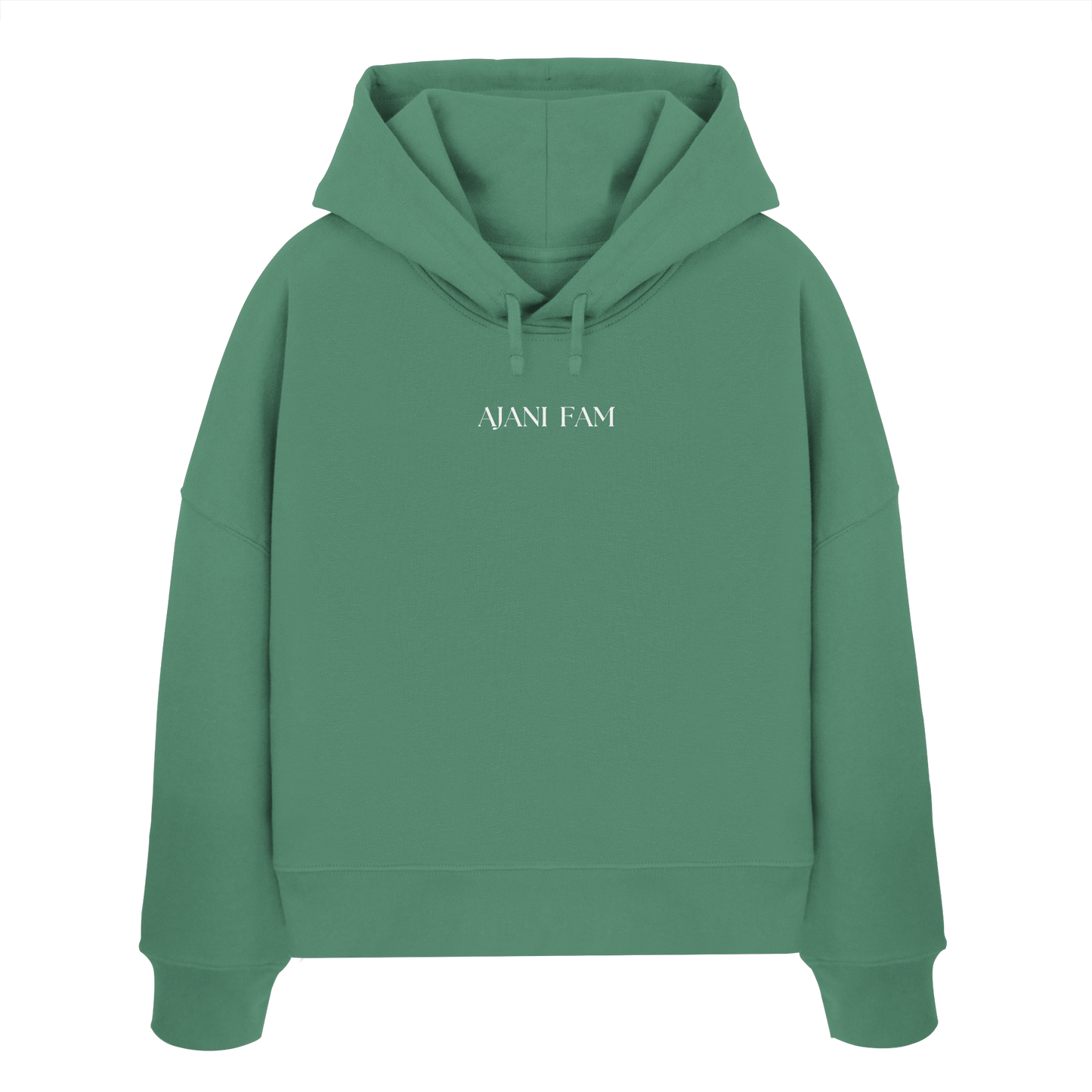 AJANI FAM : SELFLOVE - Womens Organic Boxcut Hoodie