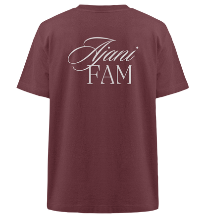 AJANI FAM LOGO - Heavy Oversized Organic Shirt