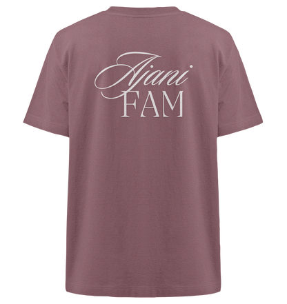 AJANI FAM LOGO - Heavy Oversized Organic Shirt