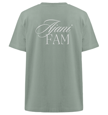 AJANI FAM LOGO - Heavy Oversized Organic Shirt