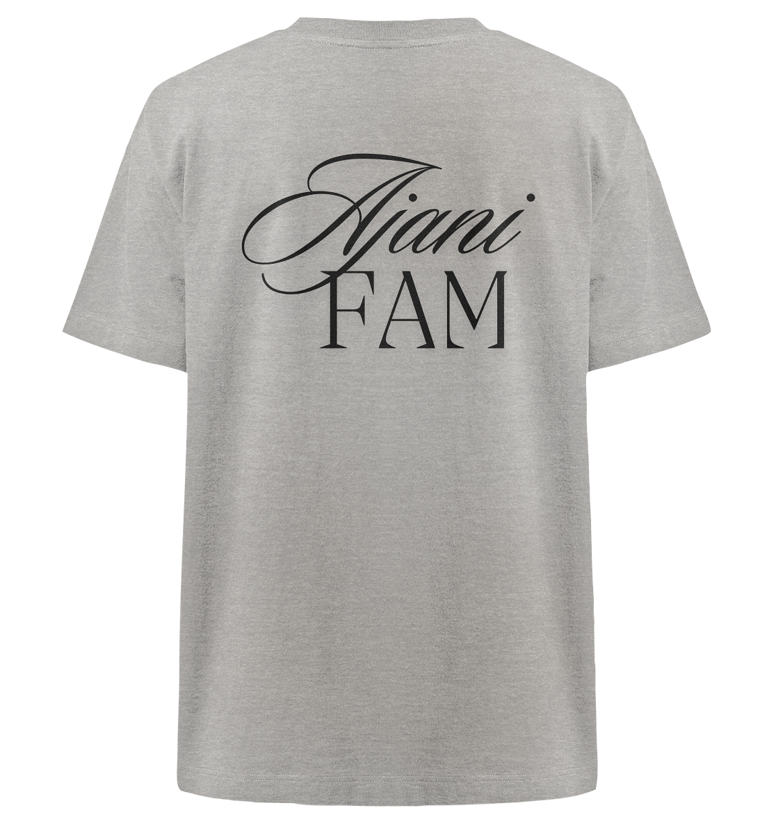 AJANIFAM  - Heavy Oversized Organic Shirt