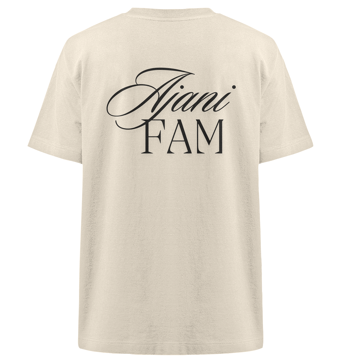 AJANIFAM  - Heavy Oversized Organic Shirt