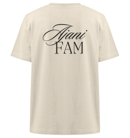 AJANI FAM LG BLACK - Heavy Oversized Organic Shirt