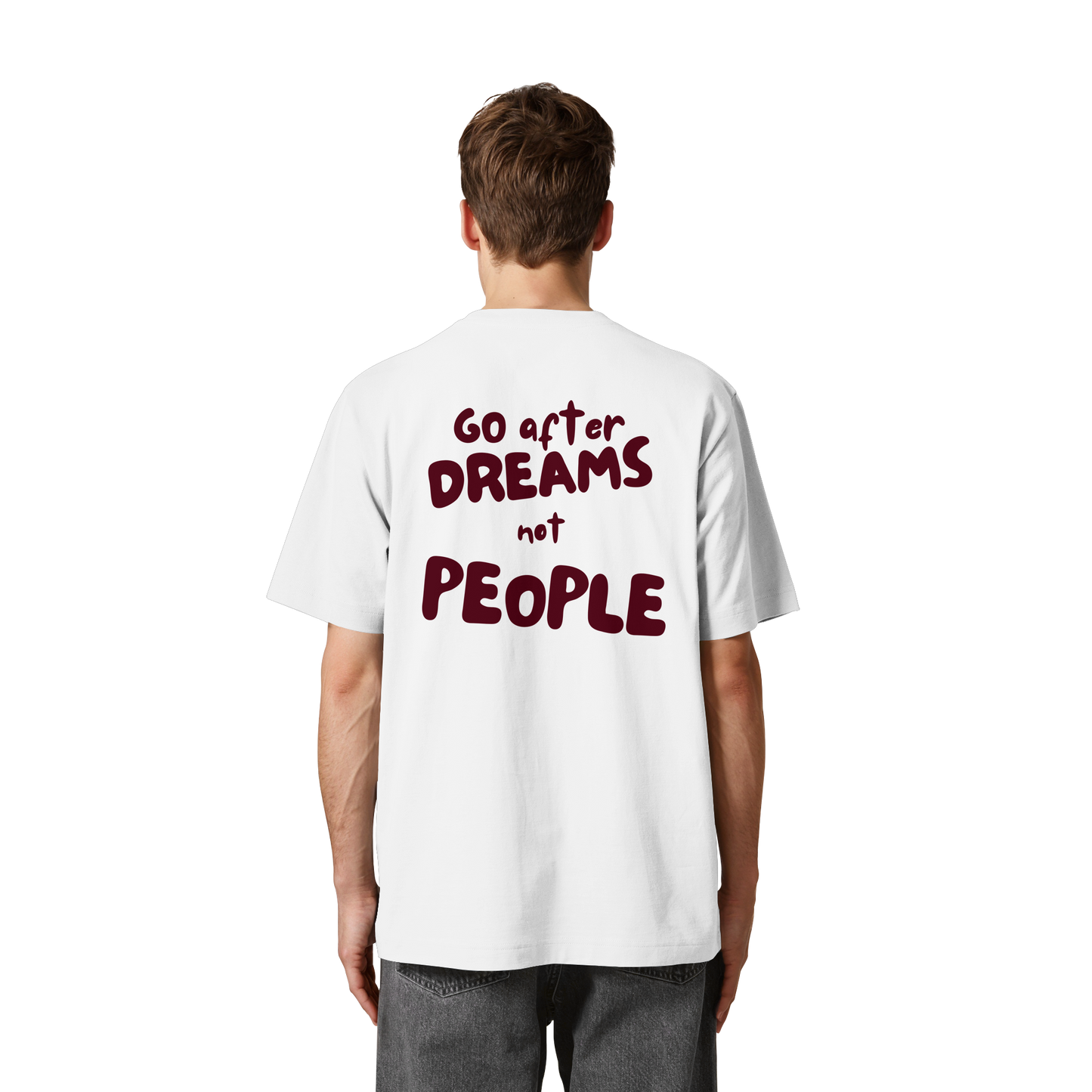 AJANIFAM- DREAMS AND PEOPLE - Heavy Oversized Organic Shirt