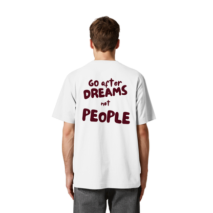 AJANIFAM- DREAMS AND PEOPLE - Heavy Oversized Organic Shirt