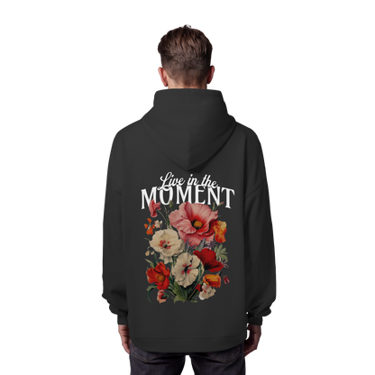 AJANI-LIVE IN THE MOMENT - Organic Oversize Hoodie
