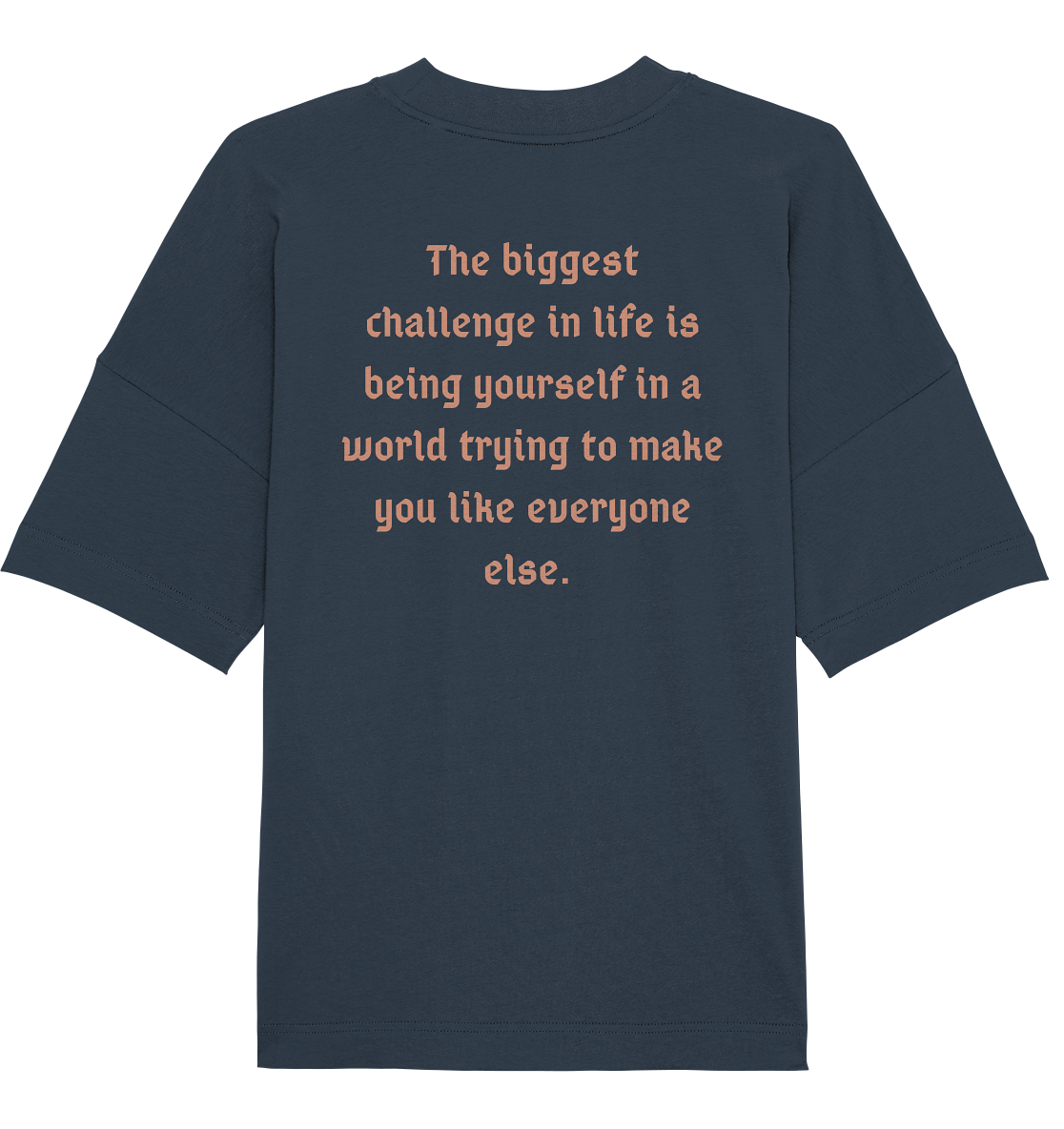 BIGGEST CHALLENGES - Organic Oversize Shirt
