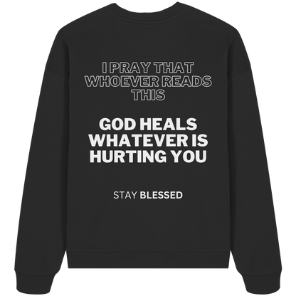 AJANI Sweater Stay blessed - Organic Oversize Sweatshirt