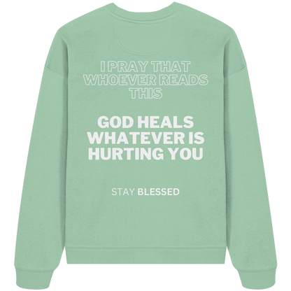 AJANI Sweater Stay blessed - Organic Oversize Sweatshirt