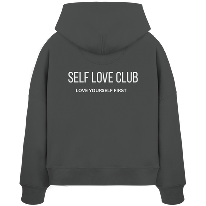 AJANI FAM : SELFLOVE - Womens Organic Boxcut Hoodie