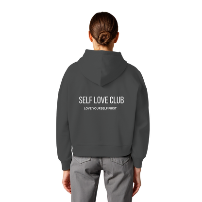AJANI FAM : SELFLOVE - Womens Organic Boxcut Hoodie