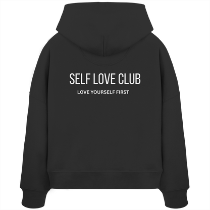 AJANI FAM : SELFLOVE - Womens Organic Boxcut Hoodie