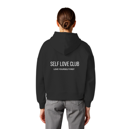 AJANI FAM : SELFLOVE - Womens Organic Boxcut Hoodie