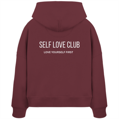 AJANI FAM : SELFLOVE - Womens Organic Boxcut Hoodie