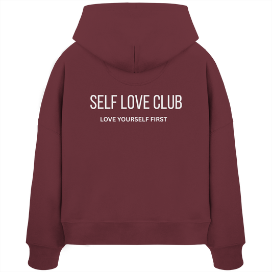 AJANI FAM : SELFLOVE - Womens Organic Boxcut Hoodie