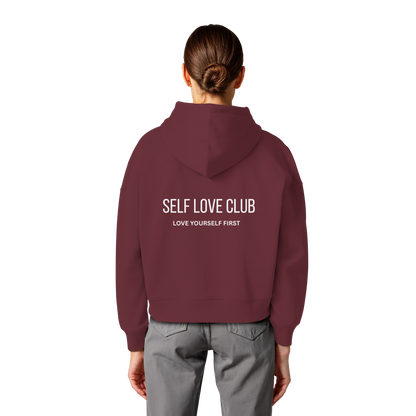 AJANI FAM : SELFLOVE - Womens Organic Boxcut Hoodie