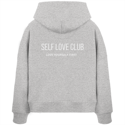 AJANI FAM : SELFLOVE - Womens Organic Boxcut Hoodie