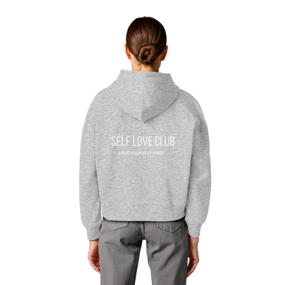 AJANI FAM : SELFLOVE - Womens Organic Boxcut Hoodie