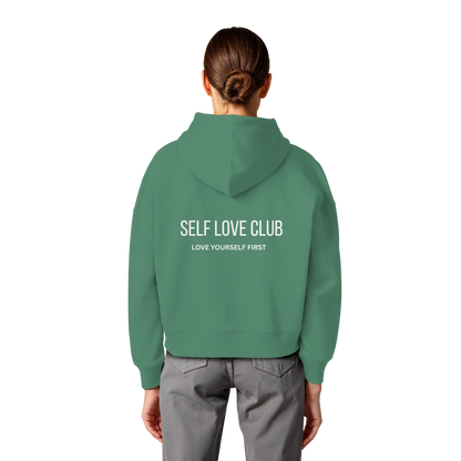 AJANI FAM : SELFLOVE - Womens Organic Boxcut Hoodie