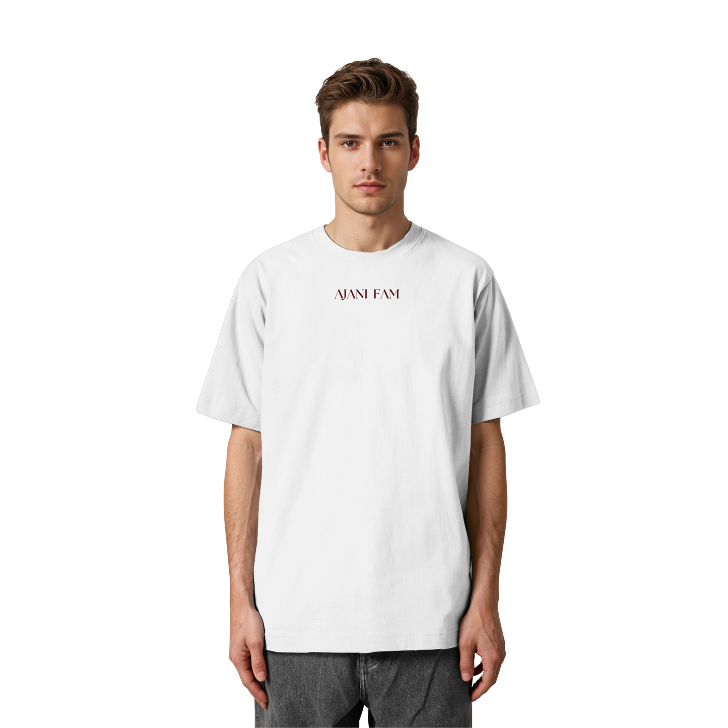 AJANIFAM- DREAMS AND PEOPLE - Heavy Oversized Organic Shirt