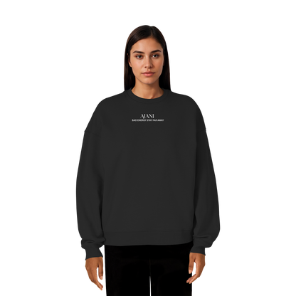 AJANI FAM - Bad Energy-Stay Far Away Organic Oversize Sweatshirt