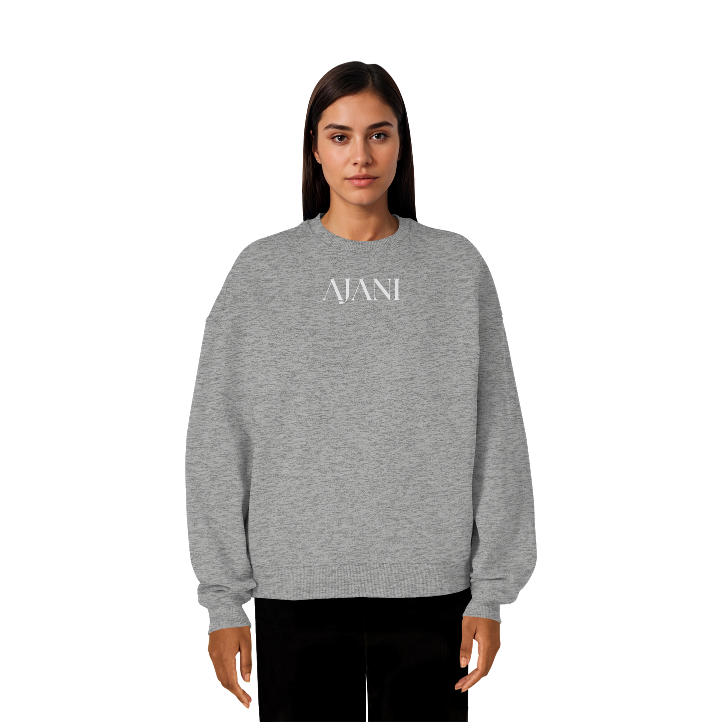 Everything happens for a Reason-AJANI - Organic Oversize Sweatshirt - Organic Oversize Sweatshirt