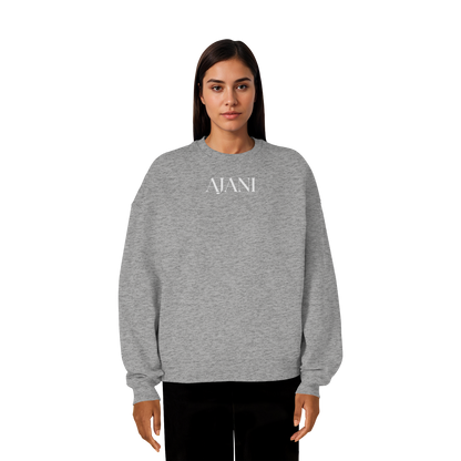 Everything happens for a Reason-AJANI - Organic Oversize Sweatshirt - Organic Oversize Sweatshirt