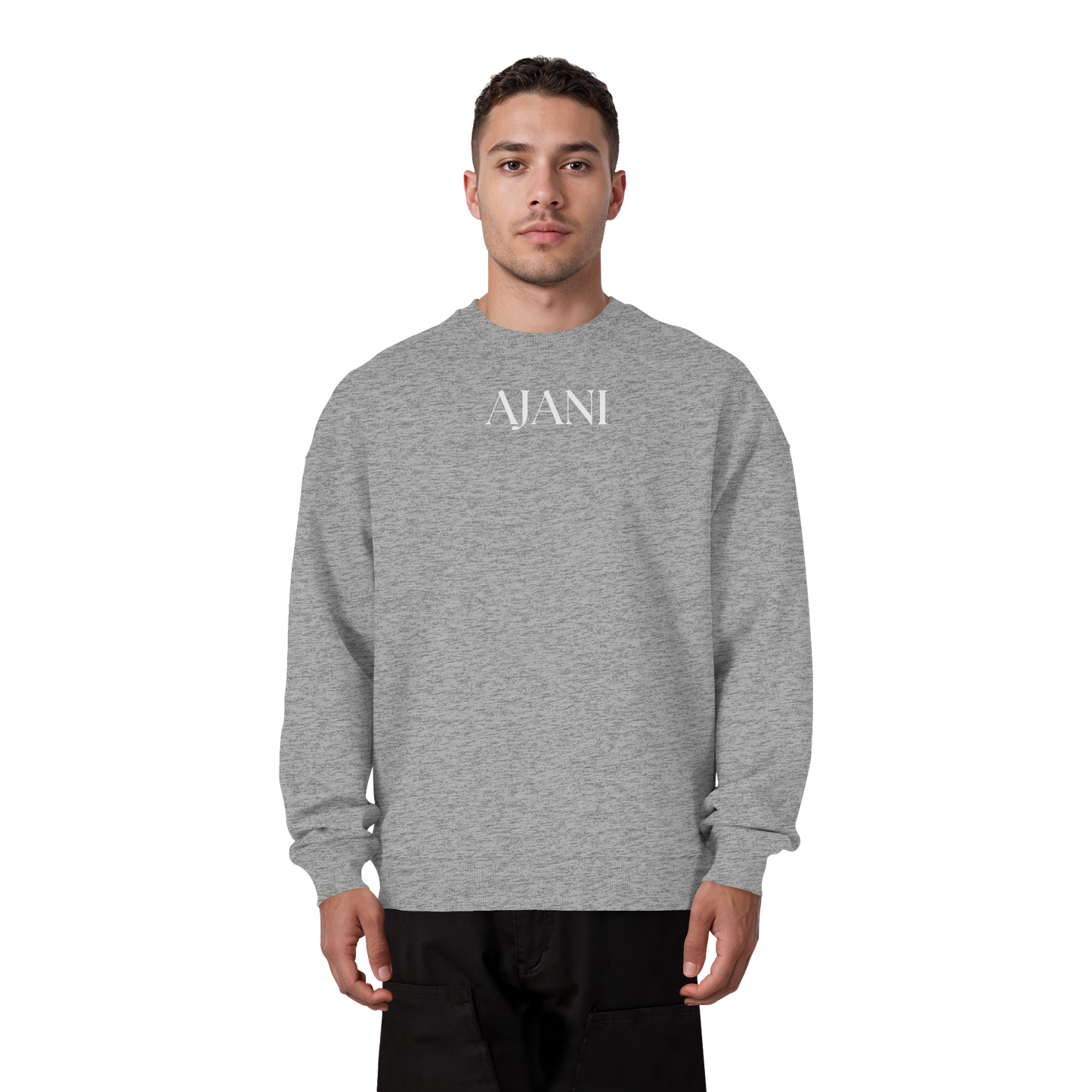 Everything happens for a Reason-AJANI - Organic Oversize Sweatshirt - Organic Oversize Sweatshirt