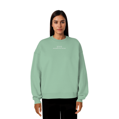 AJANI FAM - Bad Energy-Stay Far Away Organic Oversize Sweatshirt