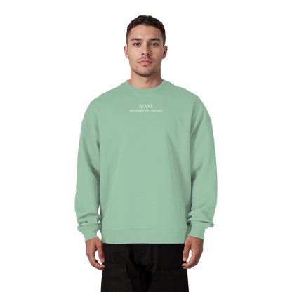 AJANI FAM - Bad Energy-Stay Far Away Organic Oversize Sweatshirt