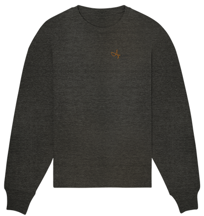 LOGO AJ- Organic Oversize Sweatshirt (Stick)