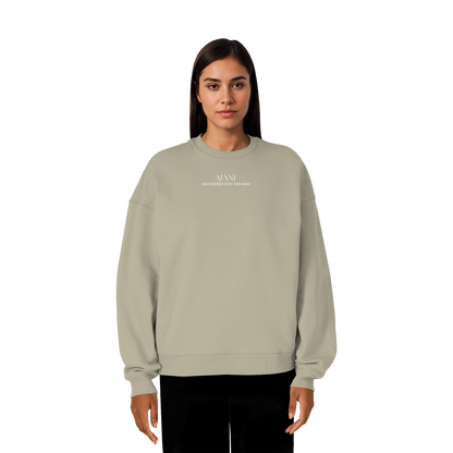 AJANI FAM - Bad Energy-Stay Far Away Organic Oversize Sweatshirt