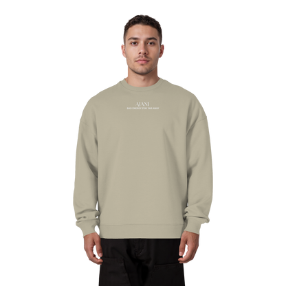 AJANI FAM - Bad Energy-Stay Far Away Organic Oversize Sweatshirt