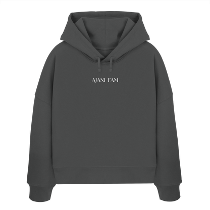 AJANI FAM : SELFLOVE - Womens Organic Boxcut Hoodie