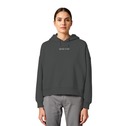 AJANI FAM : SELFLOVE - Womens Organic Boxcut Hoodie