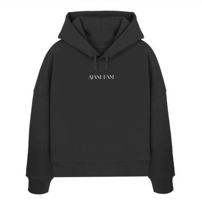 AJANI FAM : SELFLOVE - Womens Organic Boxcut Hoodie